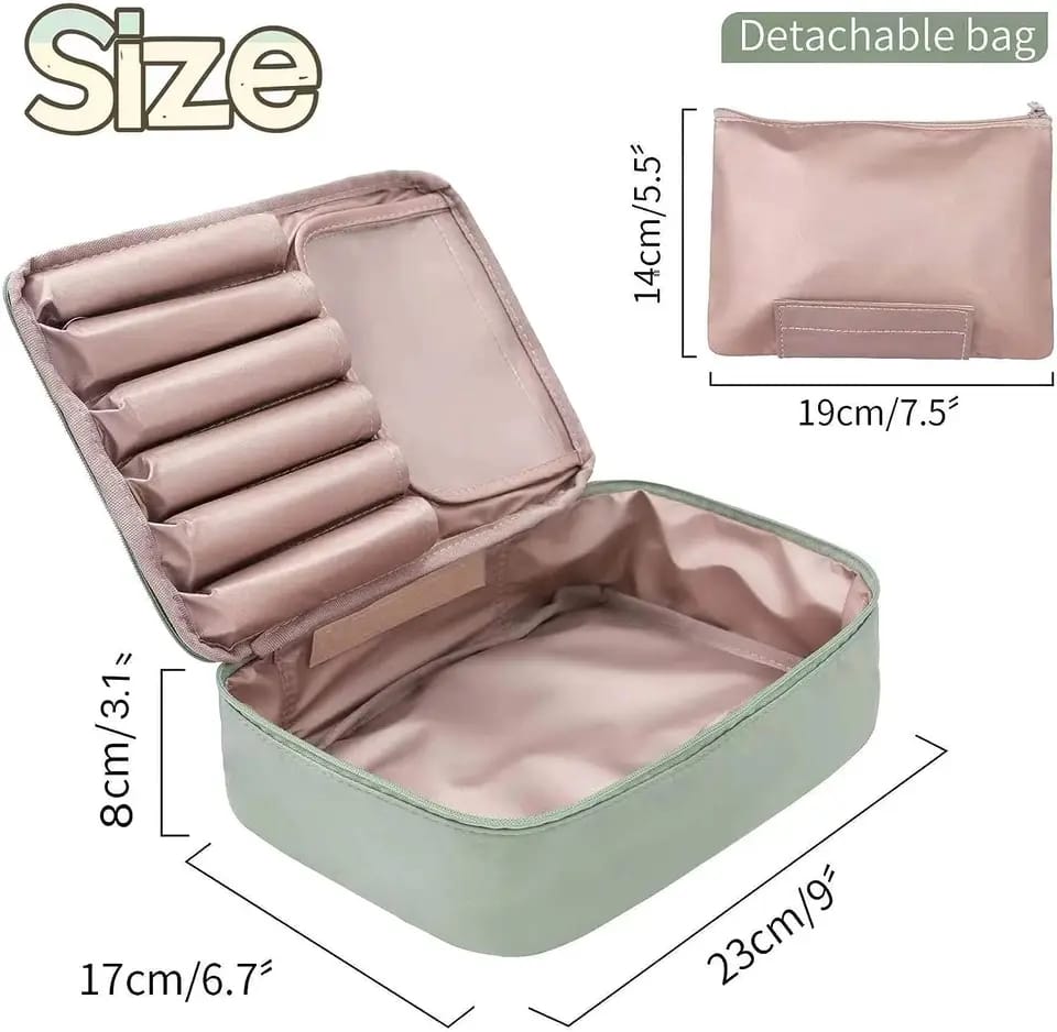 Neceser Organizador Maquillaje Viaje